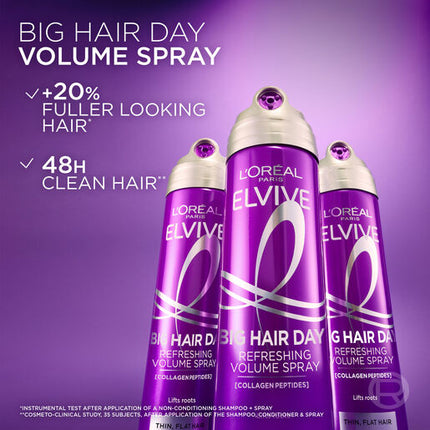 L'Oréal Paris Elvive Collagen Lifter Big Hair Day Refreshing Volume Spray 200ml