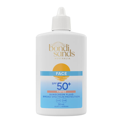 Bondi Sands Spf 50+ Fragrance Free Tinted Face Fluid 50ml
