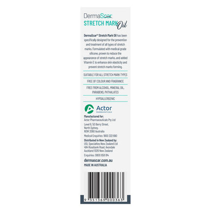 DermaScar Stretchmark Oil 60ml