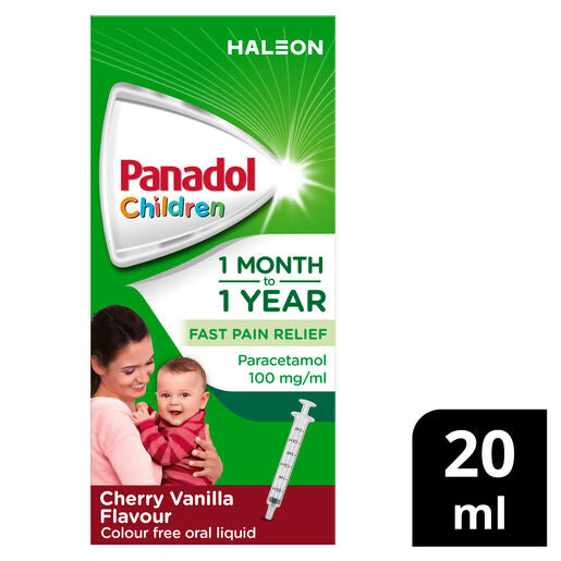 Panadol Children 1 Month-1 Year Baby Drops with Dosing Device 20 mL