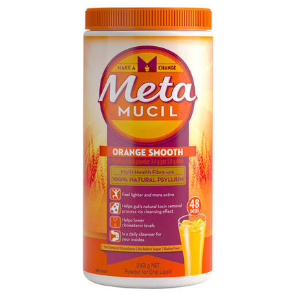 Metamucil Daily Fibre Supplement Smooth Orange 48 Doses