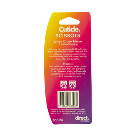 Direct Beauty Cuticle Scissors Curved