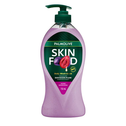 Palmolive Skin Food Body Wash Davidson Plum 750mL