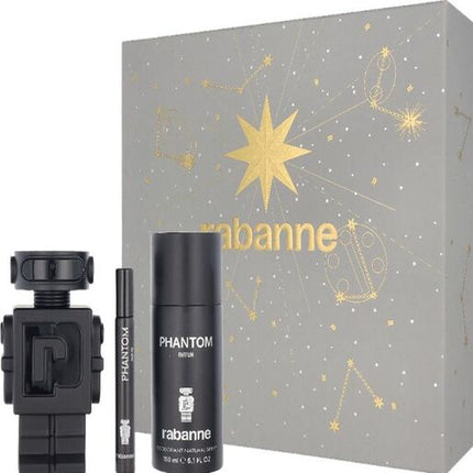 Paco Rabanne Phantom Eau de Parfum 100ml Gift Set 3 Piece
