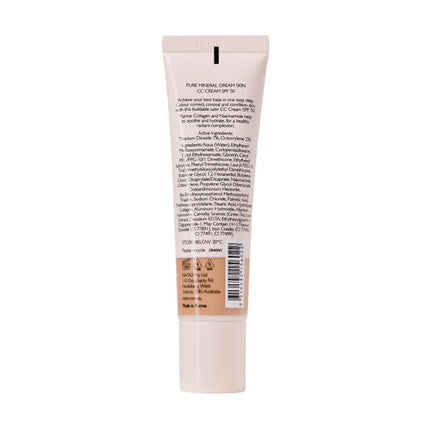 Natio Pure Mineral Dream Skin CC Cream SPF 50 Almond