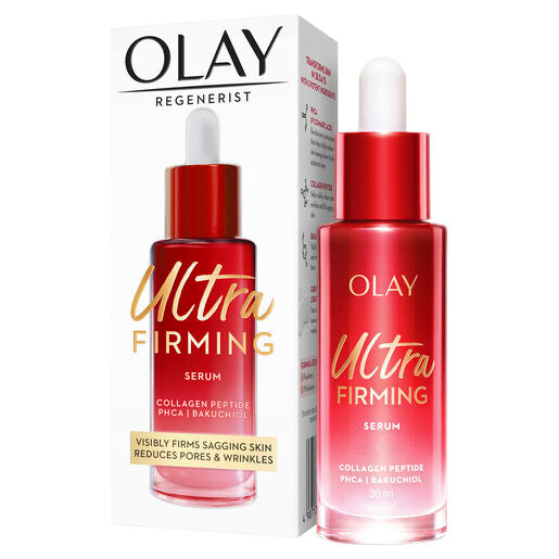 Olay Regenerist Anti Aging PHCA Bakuchiol Collagen Peptide Ultra Firming Serum 30mL