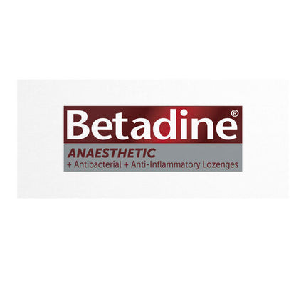 Betadine Lozenge Anaesthetic Honey Lemon 36 Lozenges