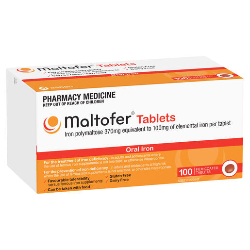 Maltofer Iron 100 Tablets