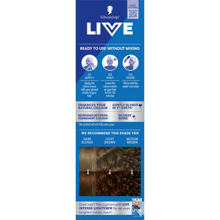 Schwarzkopf Live Colour Natural Brown 75ml