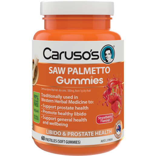 Caruso's Saw Palmetto Gummies 60 Pastilles