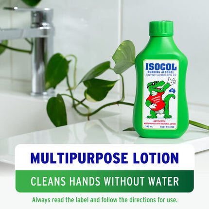 Isocol Rubbing Alcohol Antiseptic 345mL