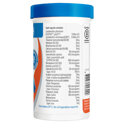 Inner Health Multivitamin Plus Probiotic 50 Capsules