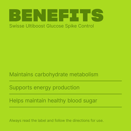 Swisse Ultiboost Glucose Spike Control 60 Tablets