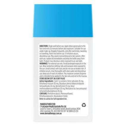 Dermal Therapy Oil-Free Face Sunscreen SPF50+ 50ml