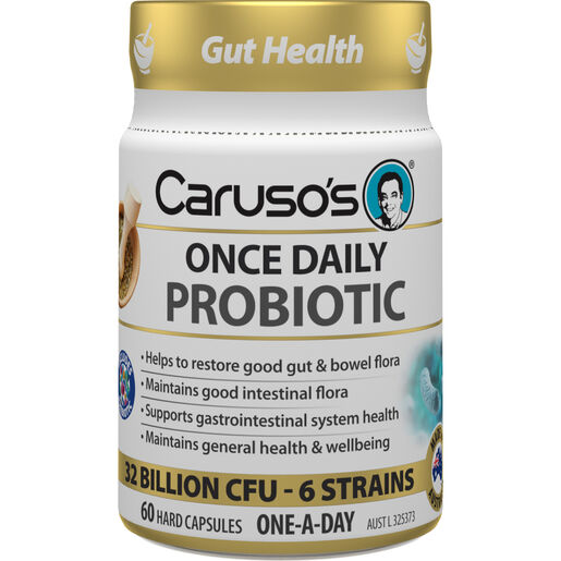 Caruso's Natural Health Probiotic - Once Daily 60 Capsules