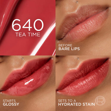 L'Oreal Hyaluron Tint Lip Stain Serum 640 Tea Time