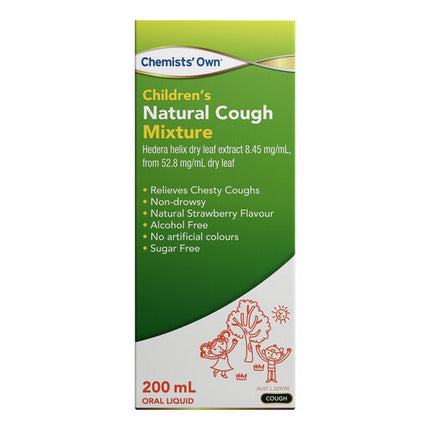 Chemists' Own Child Natural Cough Mixture 200mL