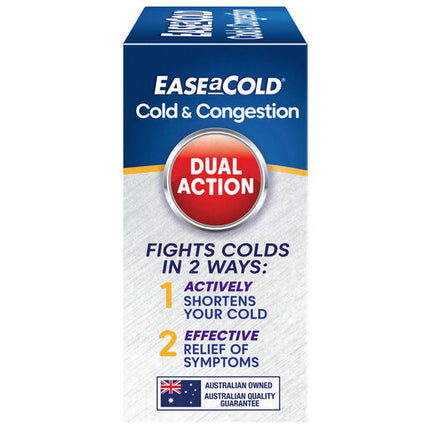 Ease A Cold Cold & Congestion Day & Night 30 Capsules
