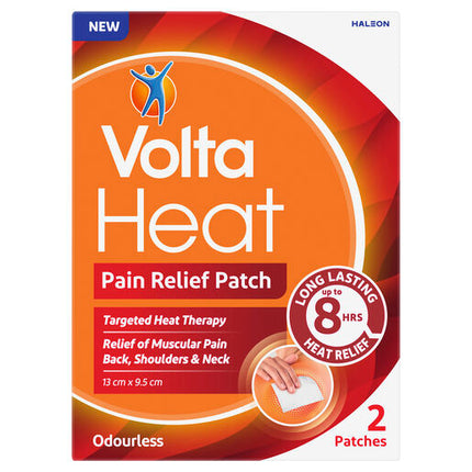 Volta Heat Pain Relief Patch - 2 pack