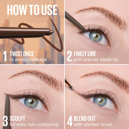 Maybellene Sculpting Stix Eyeliner 016 Black Blur