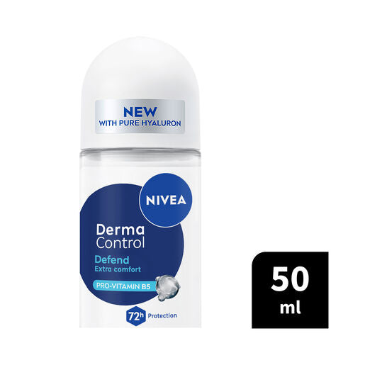 Nivea Deodorant Roll On Derma Control Defend 50mL