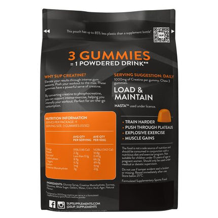SUP Creatine Cola Flavoured Gummies 35