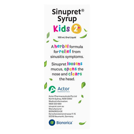 Sinupret Oral Syrup 100ml