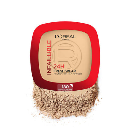 L'Oreal Infallible Foundation In A Powder 180 Rose Sand