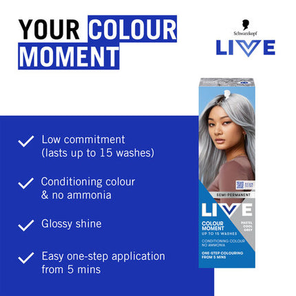 Schwarzkopf Live Colour Cool Grey 75ml