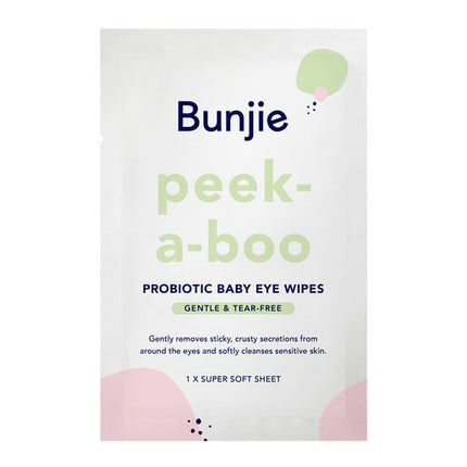 Bunjie Probiotic Baby Eye Wipes 30 Pack