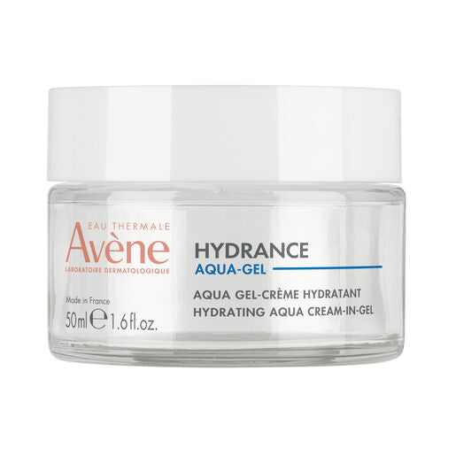 Avène Hydrance Hydrating Aqua Cream-in- Gel Moisturiser with Hyaluronic Acid for Dehydrated Skin - 50ml
