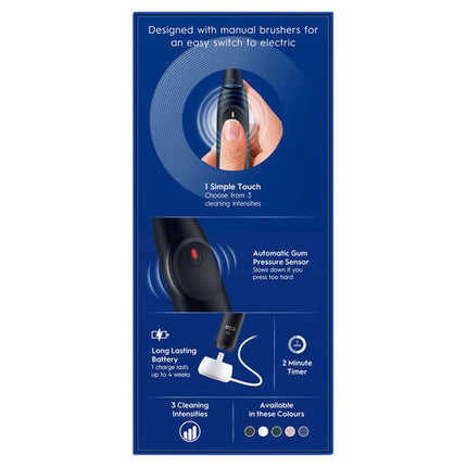 Oral-B iO Series 2 Gentle Clean Sensitive Electric Toothbrush Black
