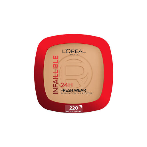L'Oreal Infallible 24 Hour Foundation in a Powder 220 Sand