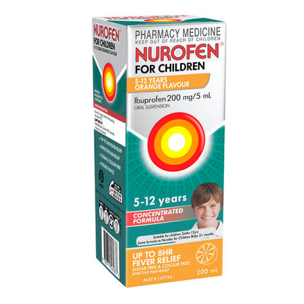 Nurofen For Children 5-12 Years Orange 200ml