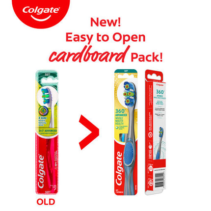 Colgate 360° Advanced Toothbrush Soft