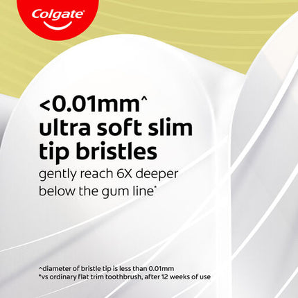Colgate Slim Soft Advanced Charcoal Toothbrush Ultra Soft