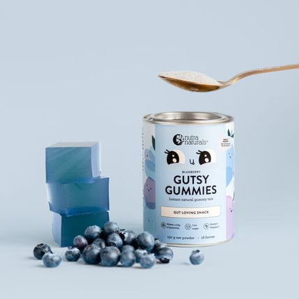 Nutra Naturals Gutsy Gummies Blueberry 150g
