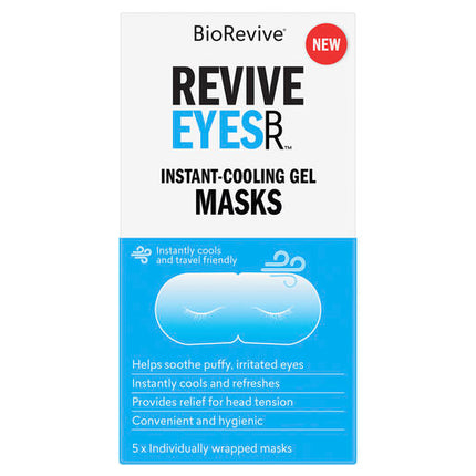 BioRevive ReviveEyes Instant Cooling Gel Mask 5 Pack