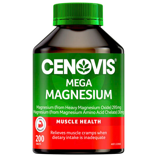 Cenovis Mega Magnesium Tablets 200