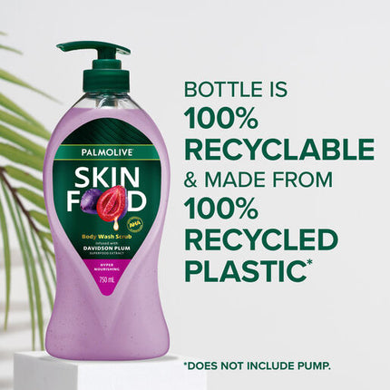 Palmolive Skin Food Body Wash Davidson Plum 750mL