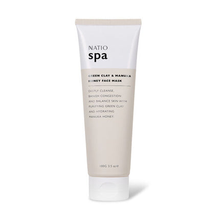Natio Green Clay & Manuka Honey Face Mask