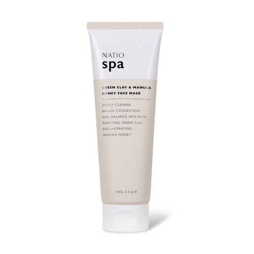 Natio Green Clay & Manuka Honey Face Mask