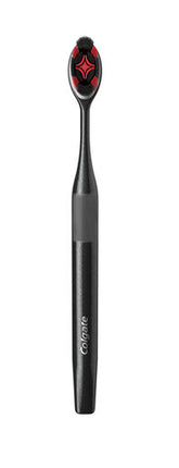 Colgate Optic White Pro Series Manual Toothbrush with Charcoal Spiral Bristles, 2 Pack