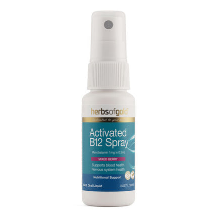 Herbs Of Gold Activated B12 Spray 50ml