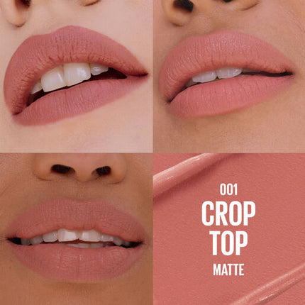 Maybellene Serum Lipstick 001 Crop Top