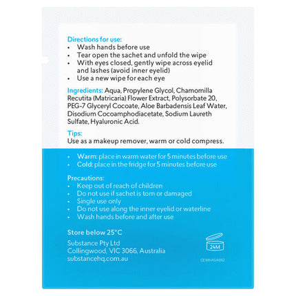 BioRevive CleanEyes Eyelid Cleansing Wipes 30 Pack