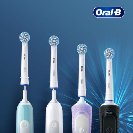 Oral-B Sensitive Clean Electric Toothbrush Replacement Brush Heads, 4 Pack