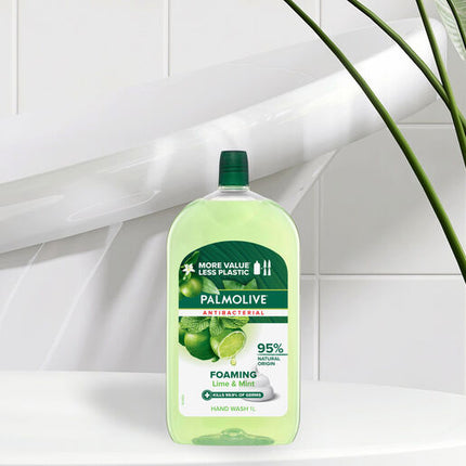 Palmolive Antibacterial Foaming Hand Wash Lime & Mint 1L Refill