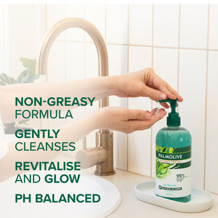 Palmolive Antibacterial Liquid Hand Wash Sea Minerals 500mL Pump