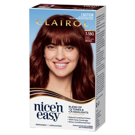 Clairol Nice 'N Easy 3.5BG Dark Burgundy